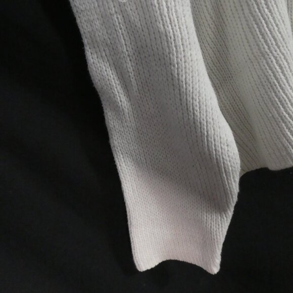 GAP | xl - extra large | White Crewneck Sweater With Dark Navy Blue Stripe - Picture 6 of 15